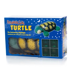 Lampa de veghe broasca testoasa cu lumini si muzica, Sparkling Turtle - Img 2