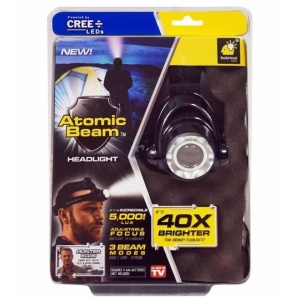 Lanterna frontala profesionala cu LED Atomic Beam 40x - Img 3