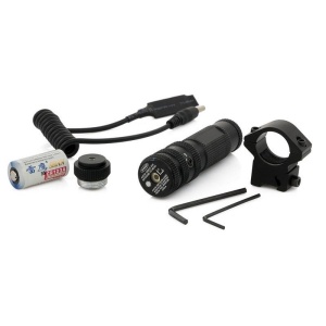 Laser pointer verde cu suport fixare pe arma sau pistol Sunsfire INRE 202 - Img 1