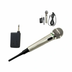 Microfon semi-profesional cu cablu si functie wireless WVNGR WG-309E