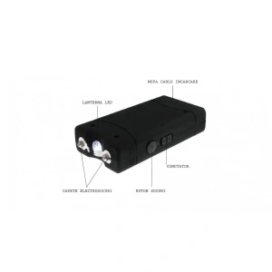 Mini aparat cu electrosocuri 3800K Volt, pentru autoaparare TW-800 - Img 3