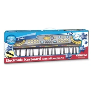 Orga electronica Bontempi, cu 37 de clapete si microfon inclus - Img 3