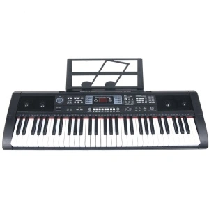 Orga electronica incepatori MQ-607 Bluetooth + Microfon, Pian 61 clape, USB, 200 Timbre/Ritmuri - Img 3