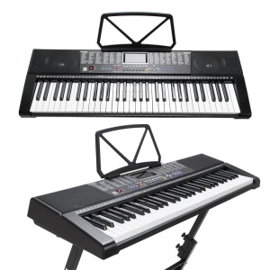 Orga electronica MK-2108 cu 61 de clape luminoase si citire Mp3 Player port USB - Img 2