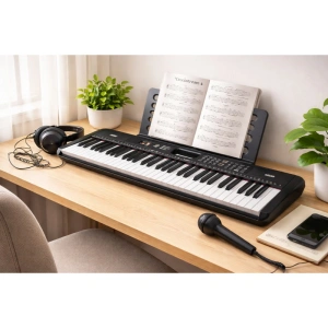 Orga electronica portabila cu 61 clape pentru copii inclus microfon si suport nota - Img 2