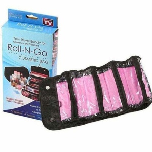Organizator pentru cosmetice make-up si accesorii Roll-N-Go - Img 1