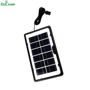 Panou solar portabil CcLamp CL-639 cu intrare USB pentru incarcare telefon - Img 4