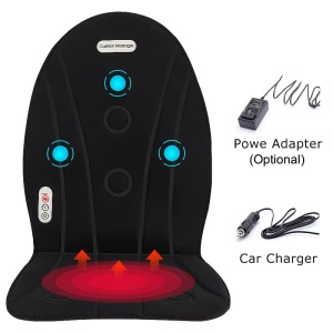 Perna de masaj electrica pentru scaunul auto incalzit la 12V - Img 4