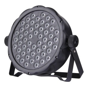 Proiector joc de lumini PAR 54 leduri RGB cu 8 jocuri de lumini Slim Disco
