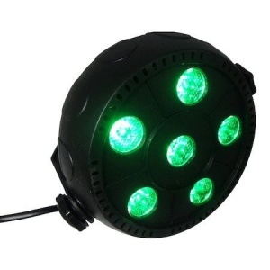 Proiector joc de lumini PAR 6 LED RGB Disco, lumini arhitecturale - Img 3