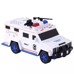Pusculita electronica sub forma unei masini de politie,Cash Truck