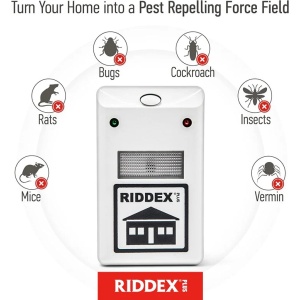 Set 2 aparate anti insecte si rozatoare Pest Repeller Riddex Plus - Img 3