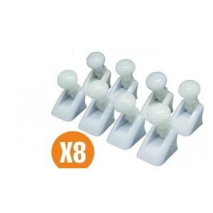 Set 8 mini-becuri LED fara fir si cu intrerupator,Handy Bulb LED - Img 2