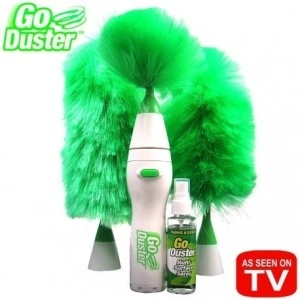 Stergator de praf rotativ cu pamatuf curatare praf electric Go Duster - Img 1