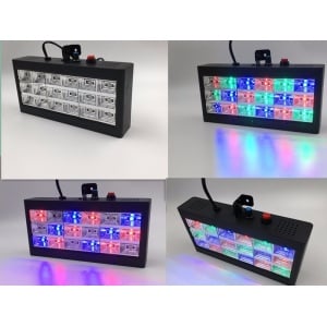 Stroboscop disco cu jocuri de lumini,Led Room Strobe 18 - Img 2