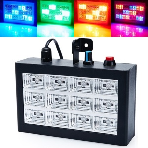Stroboscop disco Led Room Strobe 12 LED-uri jocuri de lumini - Img 4