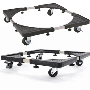 Suport mobil reglabil cu roti pentru transport electrocasnice - Img 1