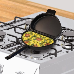 Tigaie pentru omleta Folding Pan cu strat antiaderent - Img 4