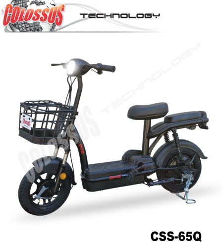 COLOSSUS Električni bicikl crni CSS-65Q - Img 1