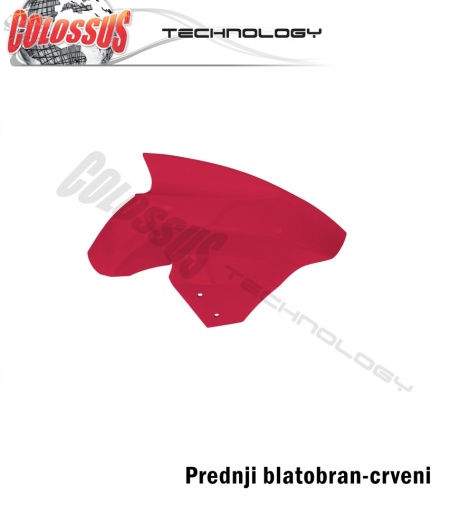 Prednji blatobran (crveni) za CSS-71Q