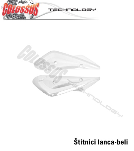 Štitnici lanca (beli) za CSS-71Q