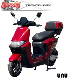 COLOSSUS Električni bicikl crveni UNU