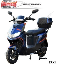 COLOSSUS Električni bicikl plavi ZRX1