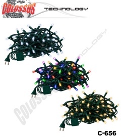 LED NOVOGODIŠNJE LAMPICE COLOSSUS ŠARENE C-656 - Img 3
