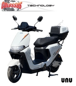 COLOSSUS Električni bicikl beli UNU