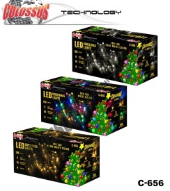 LED NOVOGODIŠNJE LAMPICE COLOSSUS ŠARENE C-656 - Img 4