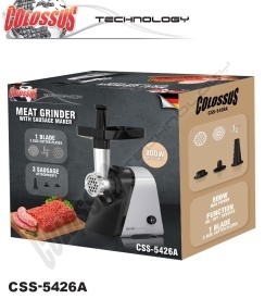 COLOSSUS Električni mlin za meso, kobasice i ćufte CSS-5426A - Img 2