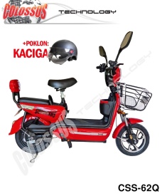 COLOSSUS E-SKUTER & BIKE crveni CSS-62Q