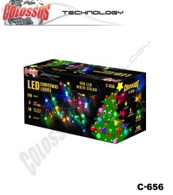 LED NOVOGODIŠNJE LAMPICE COLOSSUS ŠARENE C-656 - Img 2