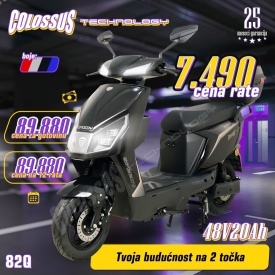 COLOSSUS Električni bicikl CSS-82Q CRVENI - Img 3