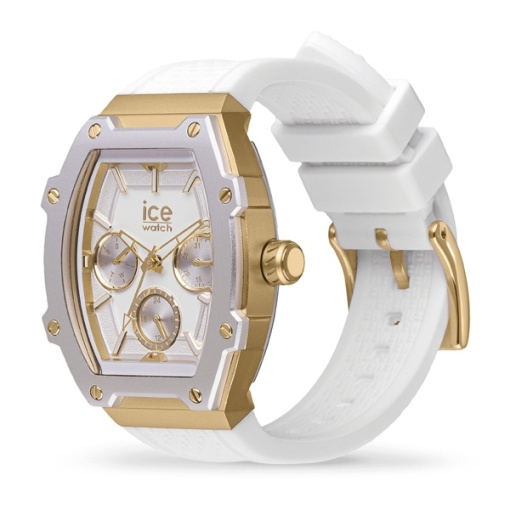 Луксозен часовник ICE Watch - ICE boliday - White gold