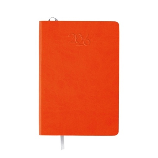 ТЕФТЕР С ДАТИ 2026 А5 MIKELE Оранжев