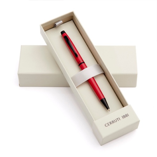 CERRUTI луксозна химикалка Oxford Red