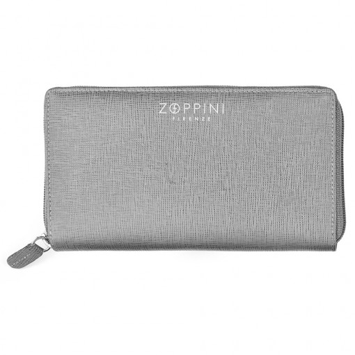 Zoppini Портфейл Кожен Сив