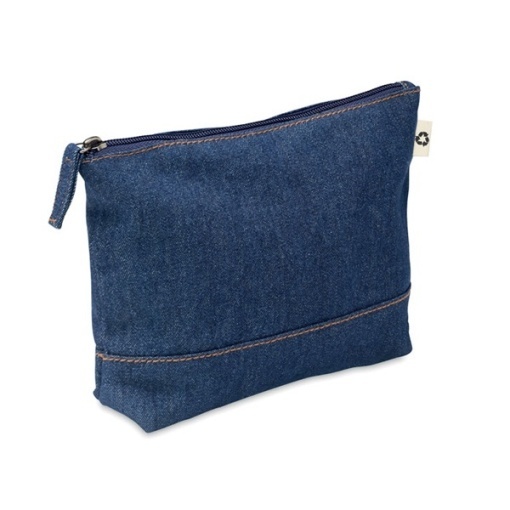 Козметична чантичка с цип DENIM