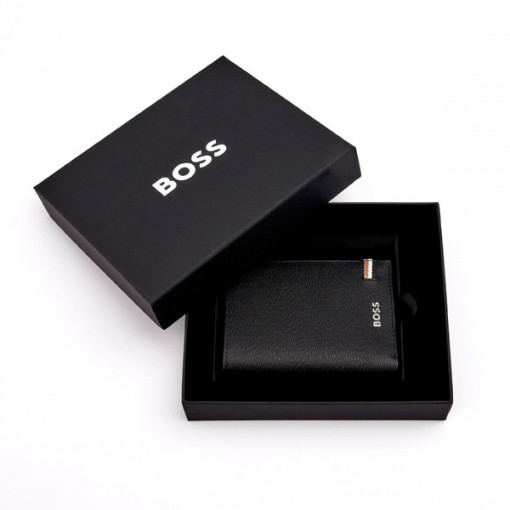 Луксозен портфейл HUGO BOSS Iconic Black - Img 1