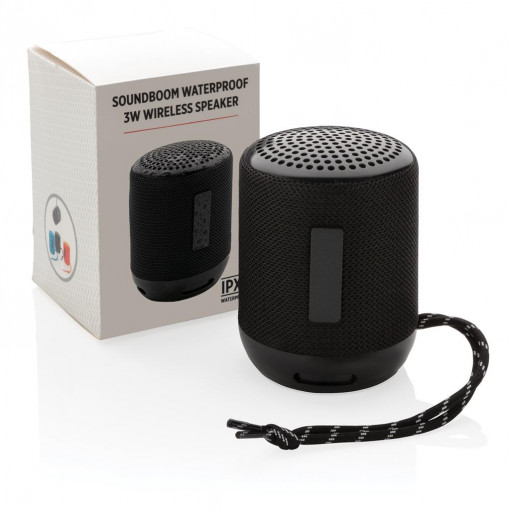 Преносим високоговорител Bluetooth 3W Черен | Beecollection.bg