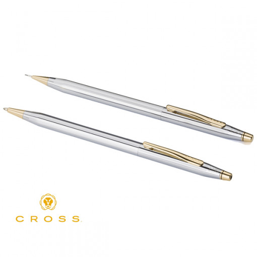 Луксозен комплект химикалка и молив CROSS SG