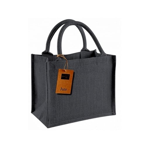 Чанта за плаж от юта Jute Mini Grey