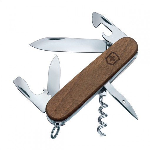 Дървен джобен нож Victorinox Spartan 10 функции