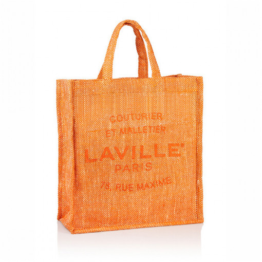 Плажна чанта от юта Laville Orange