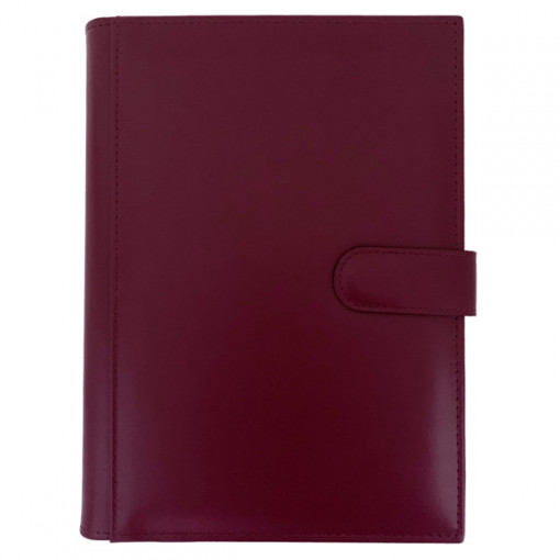 Тефтер Календар-бележник 2026 Естествена Кожа B5 Bodrum Марсала