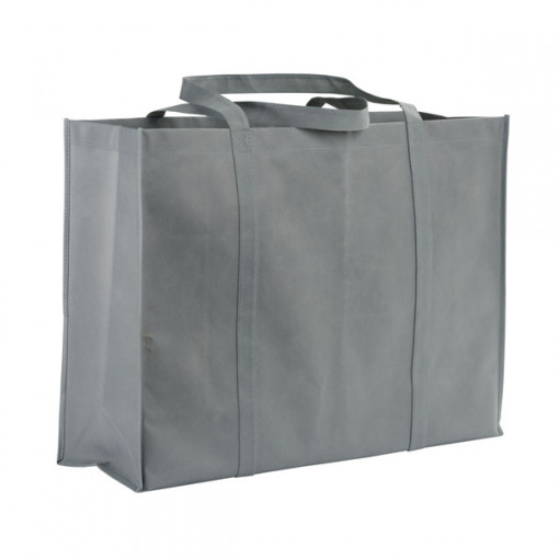 Голяма пазарска чанта Grandi Grey - Img 1
