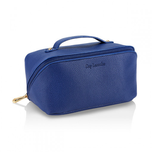 Луксозна козметична чанта за път Carmelina Guy Laroche Blue - Img 1