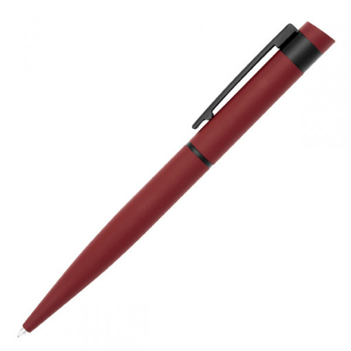 Луксозна химикалка със софт покритие BOSS Loop Matt Red