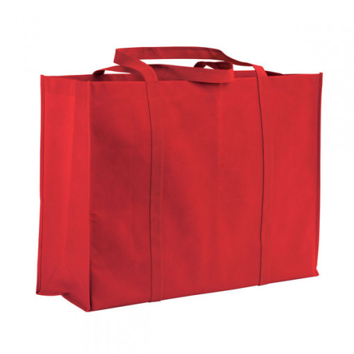 Голяма пазарска чанта Grandi Red - Img 1